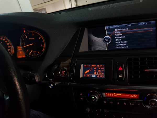 Datendisplay X5/X6 E7x